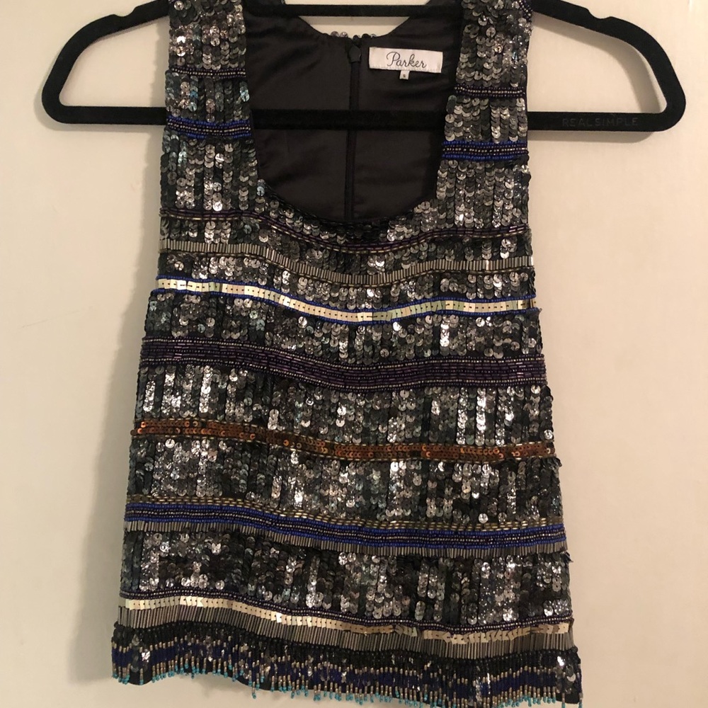 Parker Sequin Tank - Small - Never Worn Before